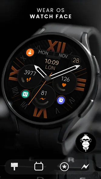 Dream 43 analog watch face screenshot 1
