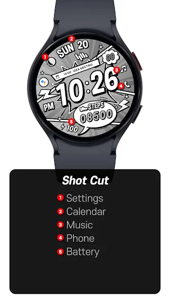 SamWatch Toon E 2025 screenshot 3