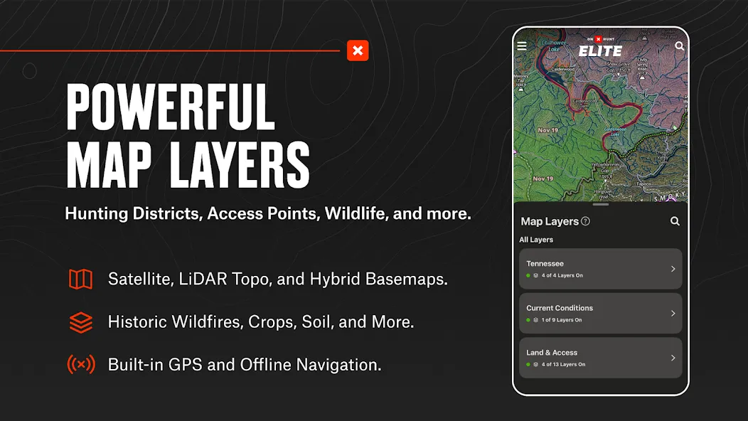 onX Hunt: Offline Hunting Maps screenshot 4