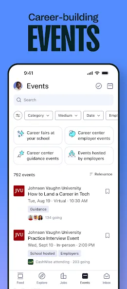 Handshake Jobs & New Careers screenshot 4