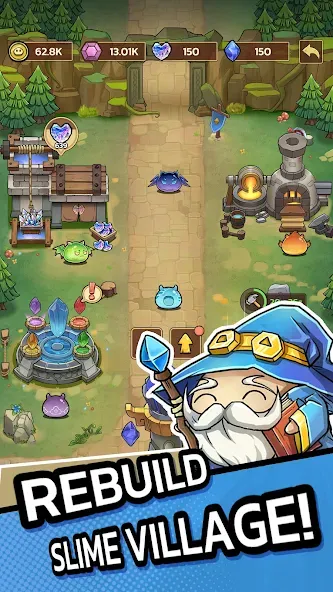 Slime Castle — Idle TD Game screenshot 3