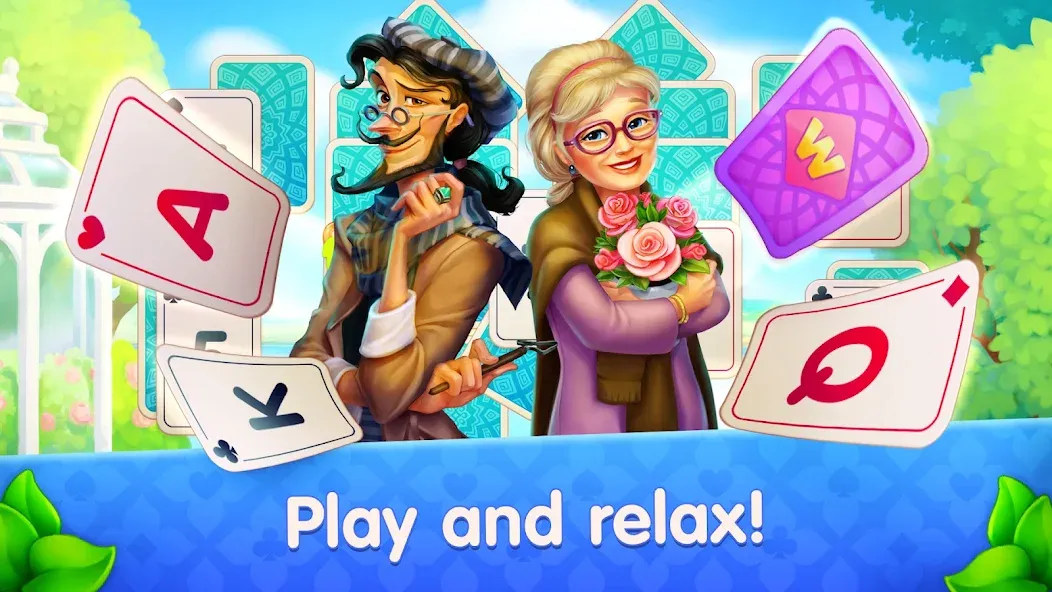 CityMix Solitaire TriPeaks screenshot 1