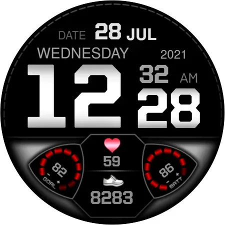 PW32 Time Digits Watch screenshot 17