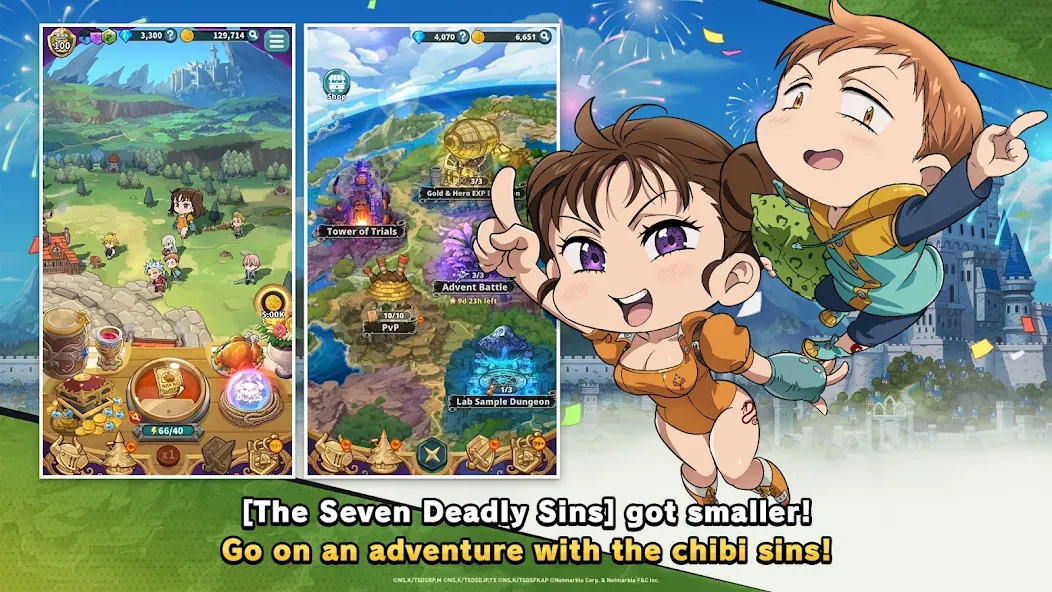 The Seven Deadly Sins: IDLE screenshot 2