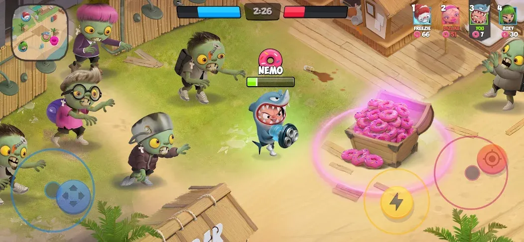 Donut Punks: Online Epic Brawl screenshot 29
