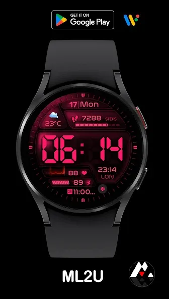 ML2U 229 Watch Face screenshot 6