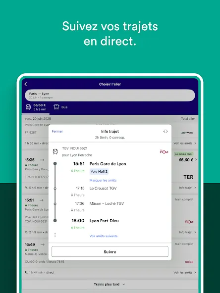 Trainline : Trains SNCF & Bus screenshot 16