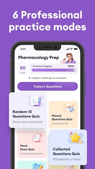 Pharmacology Exam for Nursing screenshot 6