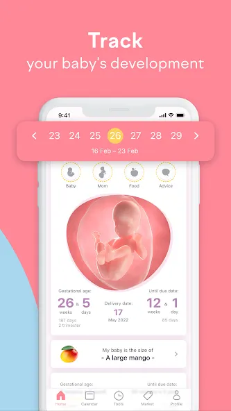 Pregnancy Tracker: amma screenshot 2
