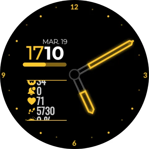 H.eadhunter / WearOS watchface screenshot 5