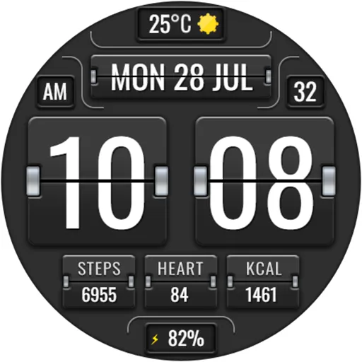 DIGI FLIPNOUR CTS35 Watch face screenshot 18