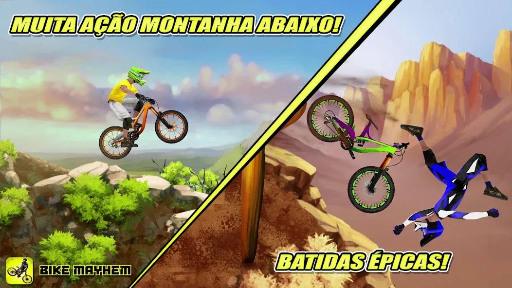Bike Mayhem Mountain Racing screenshot 1