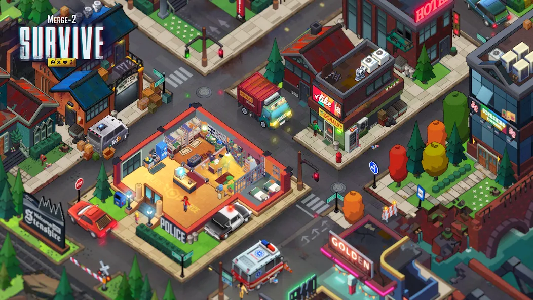 Merge 2 Survive: Jeux Zombie screenshot 8