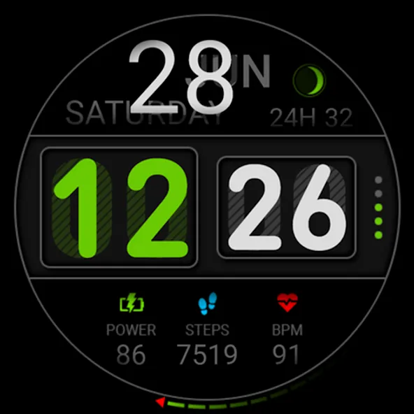 Watch face CNW0031 screenshot 6