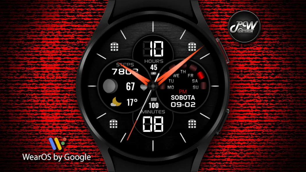 PW86 Analog Sharp Hands screenshot 1
