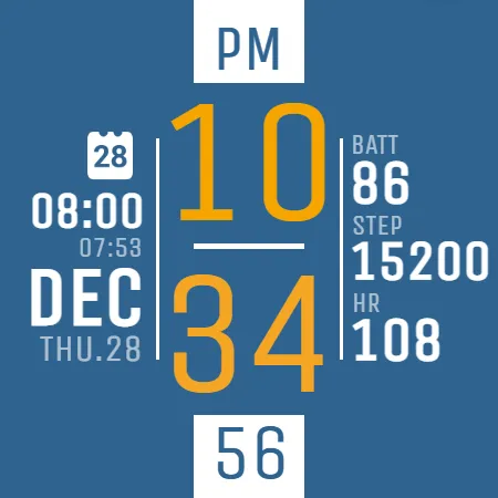 IWF DL3 watchface screenshot 19