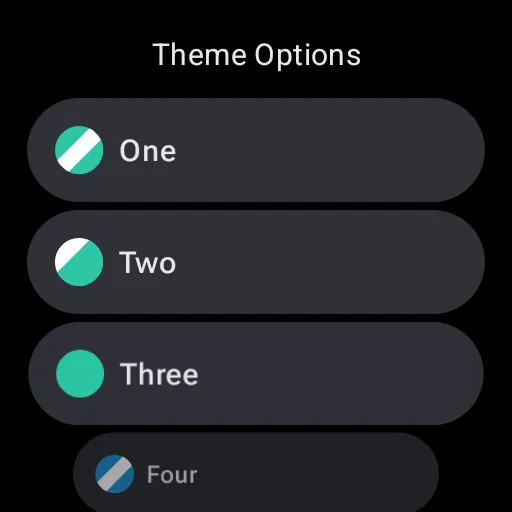 Stylish Tosca Blue Watch Face screenshot 6