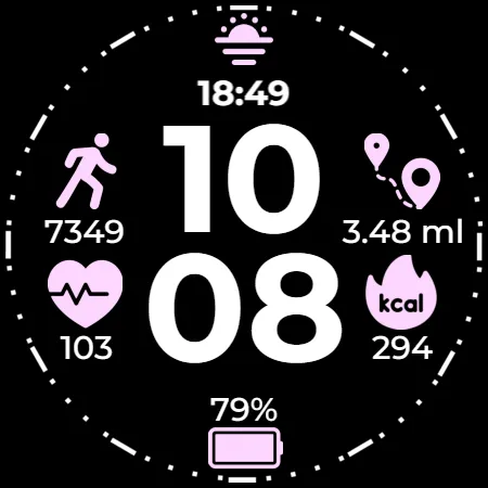 CC Clean 18 Watch Face screenshot 13
