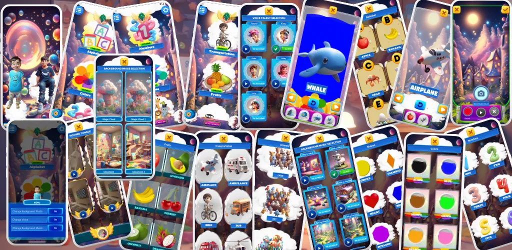 Custom Kids Flashcards: Speak screenshot 1