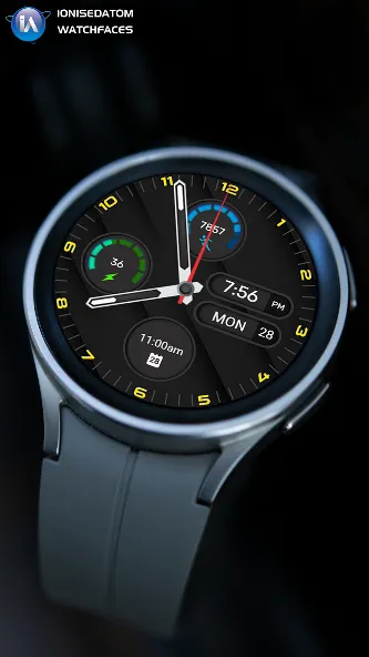 IA124 Classic Hybrid Watchface screenshot 1
