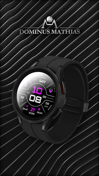 DM024 Creative Smartwatch Face screenshot 2
