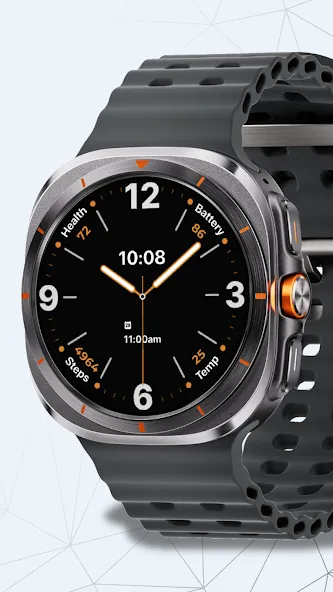 Midnight Mango Watchface screenshot 7