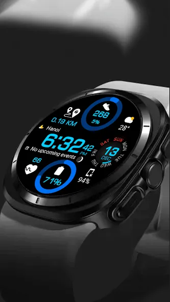 Digital Color WearOS NTV570 screenshot 4
