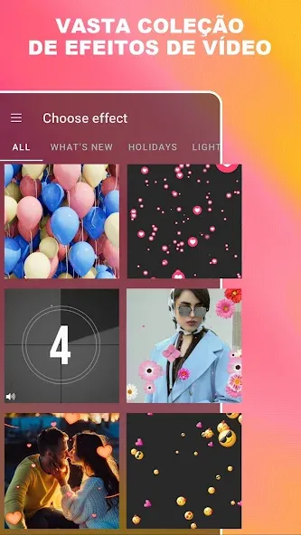 Veffex: Video effects, filters screenshot 8