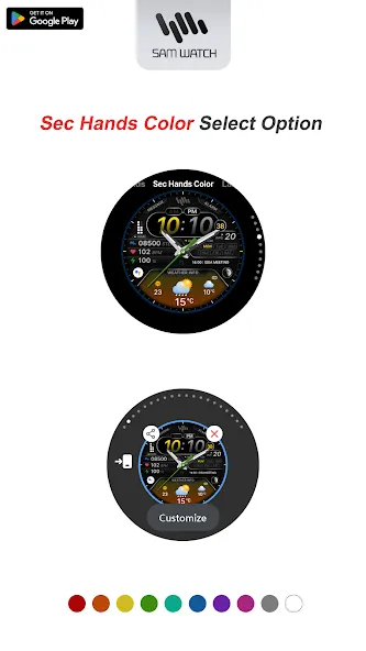 SamWatch AD Hybrid Weather screenshot 6