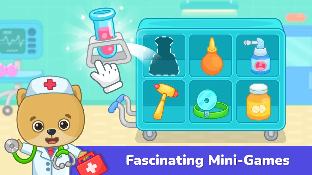 Kids doctor games 2-5 year old screenshot 6