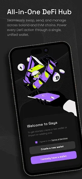 Gaya: AI Crypto Wallet screenshot 1