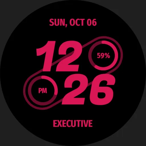 Embassy 3: Minimal Watch Face screenshot 30