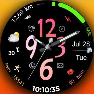 Hybrid FSW309 Watchface screenshot 20