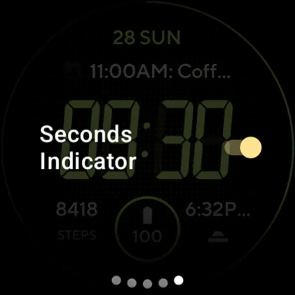Lean Digital Watch Face screenshot 13