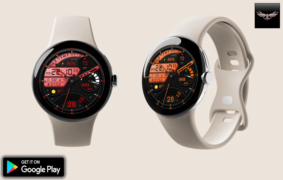 Ritech Digital Watch Face screenshot 4