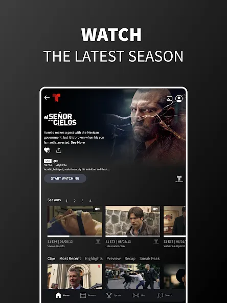 Telemundo: Series y TV en vivo screenshot 17