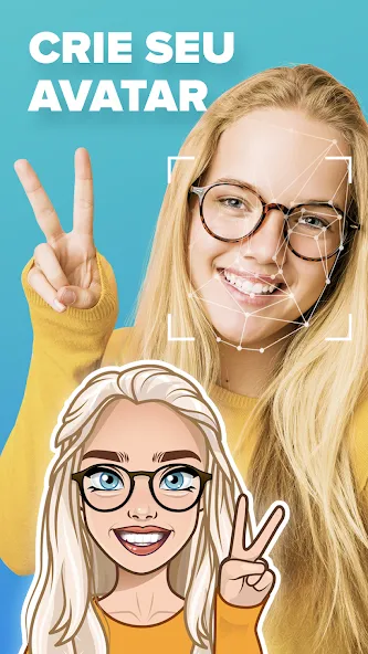 Mirror Stickers, Criador Emoji screenshot 1