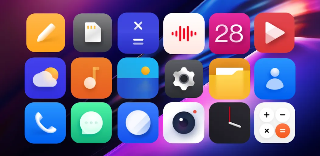 OxygenOS 16 Icon pack screenshot 5