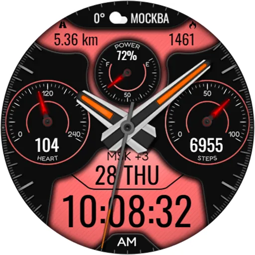 Hybrid KARATUN Watch face screenshot 19