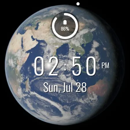 Orbital Watch Face Time Zone screenshot 11