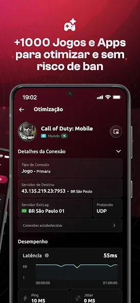 ExitLag - Melhore o seu Ping screenshot 3