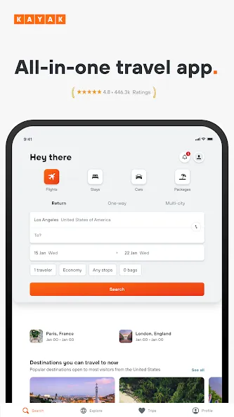 KAYAK: Flights, Hotels & Cars screenshot 8
