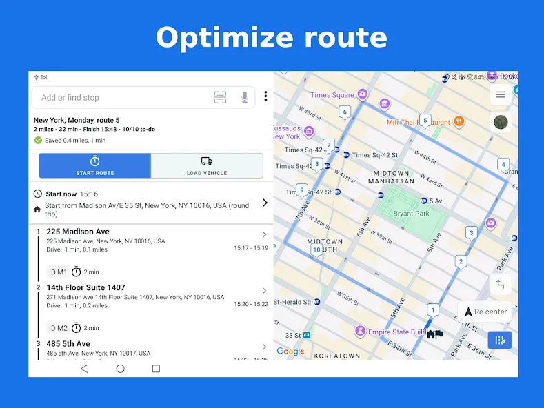 Multi-Stop Route Planner screenshot 11