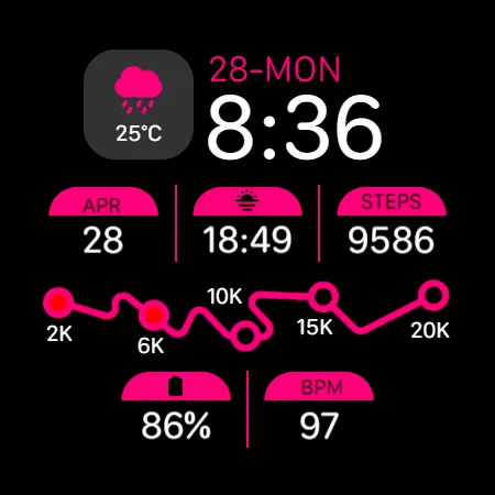 ZOOM Watch Face screenshot 36