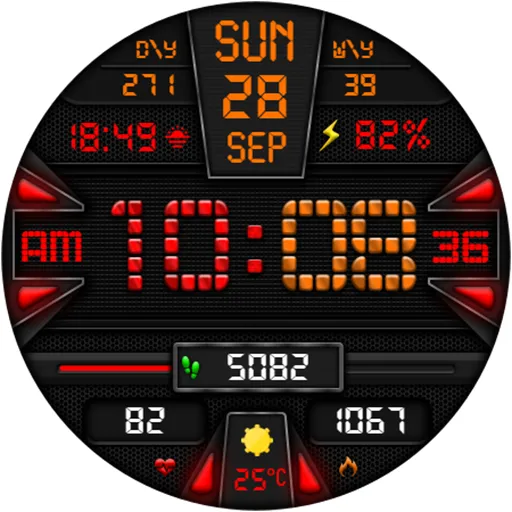 DIGI INTLANCE CTS61 Watch face screenshot 18