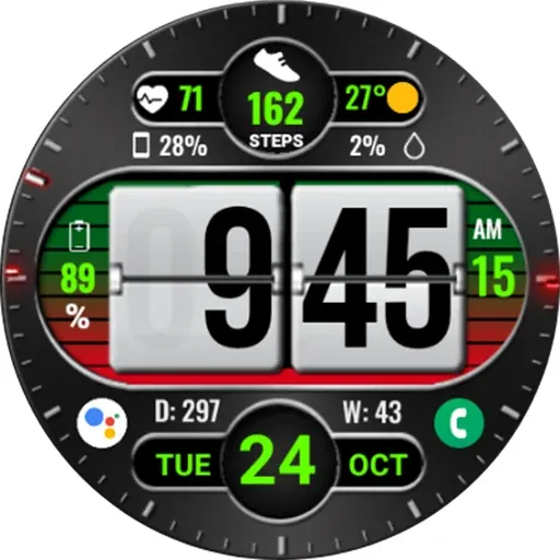 Flip Style WearOS NTV279 screenshot 30