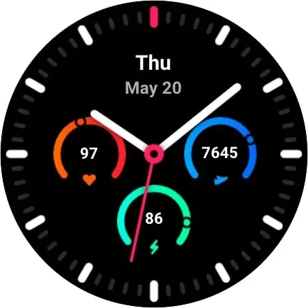 Expanse Watch Face for Wear OS screenshot 3