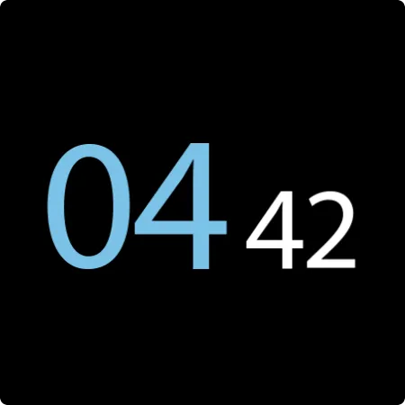 Digital Watch Face Key 009 screenshot 28