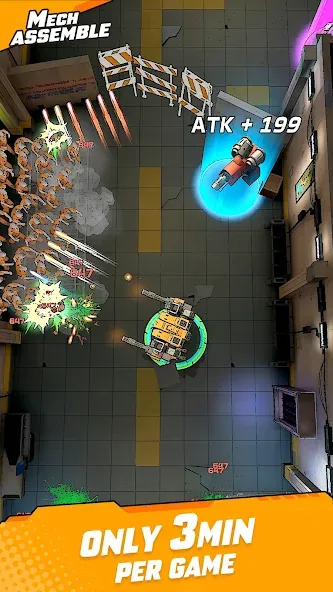 Mech Assemble: Zombie Swarm screenshot 1