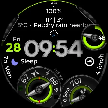 Watch Face CUE168 screenshot 7